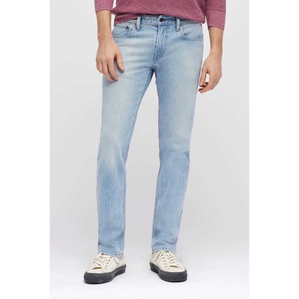 Mens light wash jeans denim